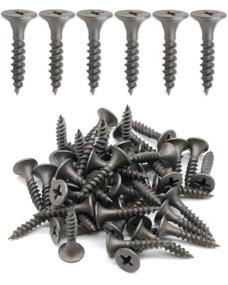 img 4 attached to IMScrews Phillips Drywall Assortment Phosphate Fasteners for Screws