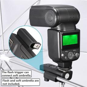 img 1 attached to Neewer CT-16 Wireless Radio Flash Speedlite Studio Trigger: Ideal for Canon Nikon Pentax Olympus Panasonic DSLR Cameras