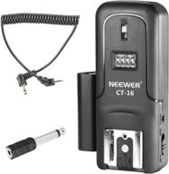 neewer ct-16 wireless radio flash speedlite studio trigger: ideal for canon nikon pentax olympus panasonic dslr cameras logo