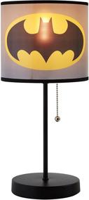 img 3 attached to 🦇 Warner Brothers Batman Stick Lamp: Sleek Gray Design for Superhero Fans