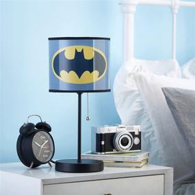 img 2 attached to 🦇 Warner Brothers Batman Stick Lamp: Sleek Gray Design for Superhero Fans