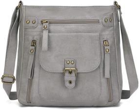 img 4 attached to 👜 Кошелек сумки с плеча через тело из кожи KL928 для женщин