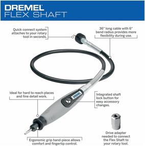 Dremel rotary deals tool flex shaft