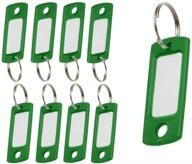 🔑 colorful and flexible lucky line plastic key tag - perfect for men's accessories logo