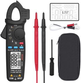 img 3 attached to ⚡ ACM91 Clamp Multimeter: Digital AC DC Current Clamp Meter True RMS Auto Range 6000 Counts 100 Amp Mini Meter with Temperature Capacitance NCV Measure LoZ Volts - Efficient Clamping and Measurement Solution