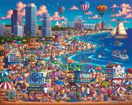 🏖️ dive into the enchanting miami beach with dowdle jigsaw puzzle логотип