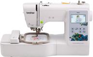 🧵 brother pe535 embroidery machine with 80 built-in designs, 4x4 hoop area, 3.2-inch lcd touchscreen, usb port, and 9 font styles logo