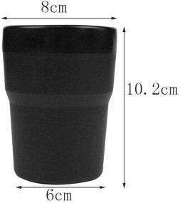 img 3 attached to 🚗 FIVE CENTS Car Storage Holder: Portable Mini Bucket for Garbage and Debris – Black, 2 Packs