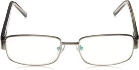 img 3 attached to Foster Grant Wes Multifocus Men's Rectangular Glasses: Enhance Your Vision in Style