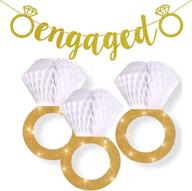 engagement decorations supplies honeycomb glittery event & party supplies логотип