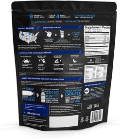 img 3 attached to BiPro Elite French Vanilla Whey Protein Powder Isolate - 2lb, Sugar-Free, Lactose Intolerant Friendly