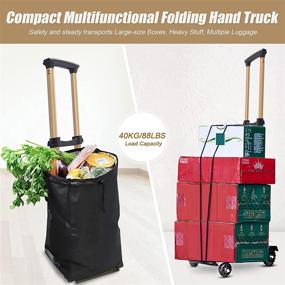 img 3 attached to Folding Foldable Loading Capacity Personal: Efficient Storage Solution