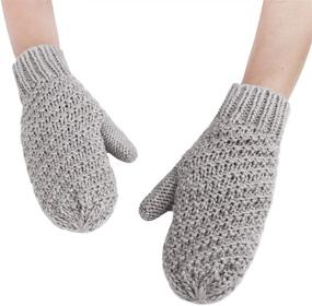 img 3 attached to 🧤 Stay Cozy and Warm with our Winter Mitten Gloves - Thermal Mittens for Extreme Cold