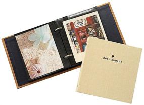 img 4 attached to 📸 FORUSKY 50 Pockets Instax Wide Album for Fuji Instax Wide 210/300 - Beige