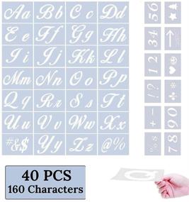 img 4 attached to Alphanumeric Template Personalized Personality Decoration