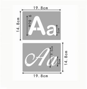 img 2 attached to Alphanumeric Template Personalized Personality Decoration