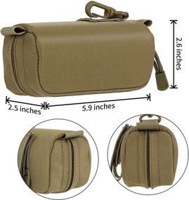 img 3 attached to 🕶️ IronSeals Portable Tactical Sunglasses: Men's Eyeglasses Accessories