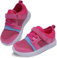 👟 fessyreese lightweight breathable athletic girls' shoes and athletic sneakers for toddlers logo