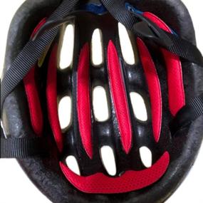 img 2 attached to 🚲 PAXLamb Helmet Padding Kit - 27PCS Universal Foam Pads Set for Cycling, Bike, and Motorcycle Helmets - Replacement Helmet Cushions for Enhanced Comfort