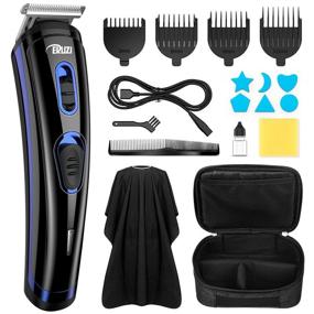 img 4 attached to 💇 Woliwowa Hair Clippers: Professional Cordless Hair Trimmer for Salon-Quality Home Haircuts & Grooming, Ideal for Men, Women & Kids