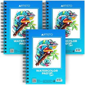 img 4 attached to Artisto Watercolor Acid Free Beginners Professionals