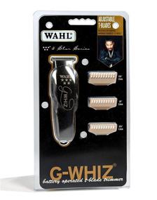 img 3 attached to 💇 Wahl Professional 5-Star G-Whiz High Precision Cordless Hair Trimmer #8986 – Perfect Portable Trimmer for Barbers and Stylists