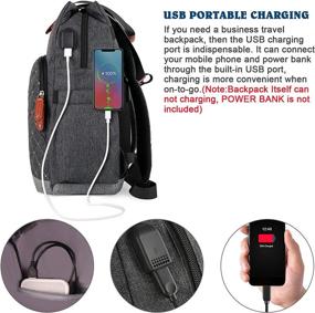 img 2 attached to 🎒 Waterproof Anti Theft Shoulder Computer Backpack