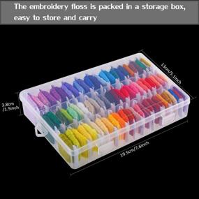 img 3 attached to Caydo Plastic Embroidery Organizer Stickers