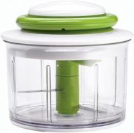 🔪 efficient hand-powered food chopper from chef'n - veggichop (arugula) - 5.5" x 5.5" x 5 logo