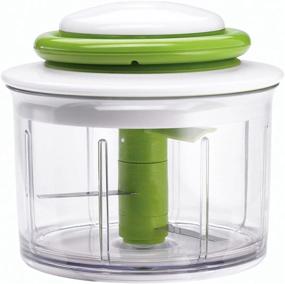 img 4 attached to 🔪 Efficient Hand-Powered Food Chopper from Chef'n - VeggiChop (Arugula) - 5.5" x 5.5" x 5