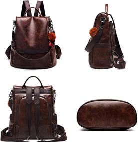 img 3 attached to Рюкзак Designer Shoulder Anti Theft Daypack сумки и кошельки для женщин в стиле Fashion Backpacks.