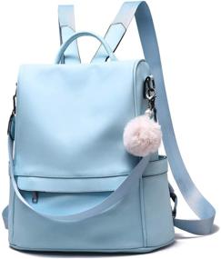 img 4 attached to Рюкзак Designer Shoulder Anti Theft Daypack сумки и кошельки для женщин в стиле Fashion Backpacks.