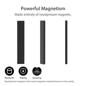 img 3 attached to 🧲 THCMAG Neodymium Magnets: Unrivaled Magnetic Adhesive Power for Multiple Applications