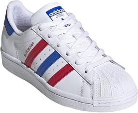 img 3 attached to 👟 Детские кроссовки Adidas Originals Superstar белого цвета - классическая обувь для мальчиков