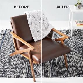 img 1 attached to 🛋️ FurnitureClinic Крем для перекраски кожи: безопасное восстановление цвета мебели из кожи - бежевый (доступно 16 цветов), 8,5 жидк. унц.