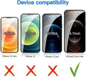 img 3 attached to Intermerge Privacy Protector Coverage Tempered