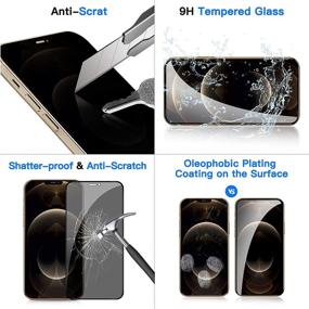 img 1 attached to Intermerge Privacy Protector Coverage Tempered