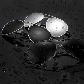 img 3 attached to Сменные солнцезащитные очки FOOUSA Ray Ban Аксессуары Multi