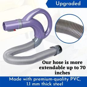 img 3 attached to 🔧 Enhanced OEM Selgo Hose Handle Replacement for Shark Rotator Lift-Away Vacuum Purple - Ideal for NV350, NV351, NV352 (NV360 Blue) (UV550 Gray) - Replaces # 113FFJ