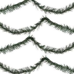 img 1 attached to 🎄 Enhance Your Holiday Atmosphere with Christmas House Artificial Pine Garlands, 15 ft. (SET OF 2)