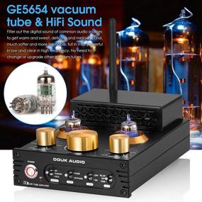 img 1 attached to 🔊 Hifi Stereo Bluetooth 5.0 Tube Amplifier MM Phono Amp for Turntables - 320W Power Output