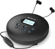 🎧 oakcastle cd100 portable cd player with bluetooth: rechargeable battery, headphones & aux output for unmatched portable music experience logo