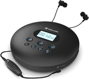 img 4 attached to 🎧 Oakcastle CD100 Portable CD Player with Bluetooth: Rechargeable Battery, Headphones & AUX Output for Unmatched Portable Music Experience