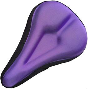 img 3 attached to 🚲 Kamay's 3D Thicker Gel Bike Seat Cover: Extra Soft Silicone Cushion for Bicycle Saddle