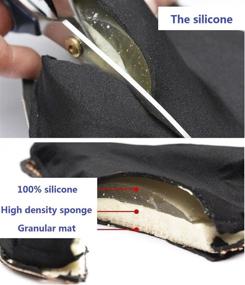 img 2 attached to 🚲 Kamay's 3D Thicker Gel Bike Seat Cover: Extra Soft Silicone Cushion for Bicycle Saddle