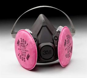 img 2 attached to 🔒 3M Facepiece Respirator: Enhanced Respiratory Protection for Occupational Health & Safety