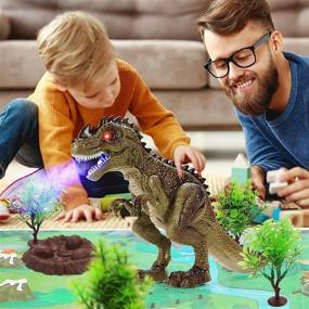 img 1 attached to 🦖 Dinosaur Toddlers Jurassic Tyrannosaurus Christmas: Bring Prehistoric Fun to the Holiday Season!