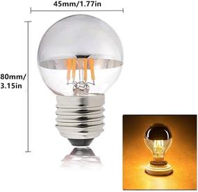 img 3 attached to 🌟 LXcom Vintage Filament Antique AC110V 130V: Emitting Nostalgic Warm Glow!