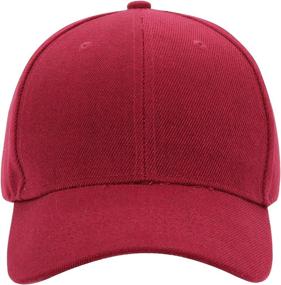 img 2 attached to 🧢 AZTRONA Baseball Cap - Unisex Adjustable Sports Hat for Fashionable and Quality Headwear