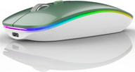 🖱️ enhanced g12 slim rechargeable led wireless mouse - noiseless & portable logo